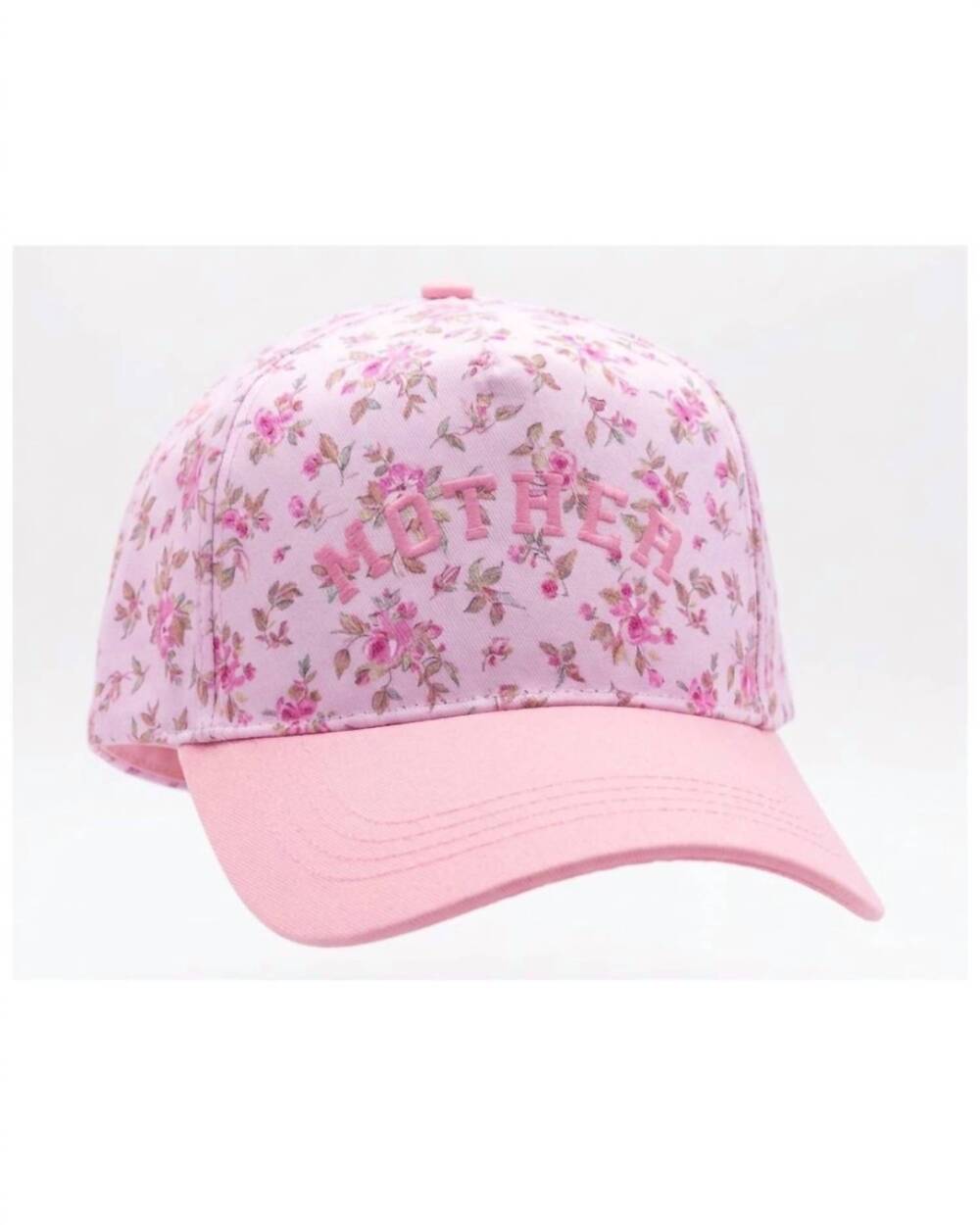 NEW DAVID & YOUNG women's floral trucker hat in light pink